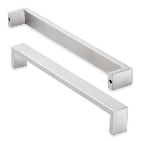 10 stainless steel cabinet handles|solid stainless steel cabinet pulls.